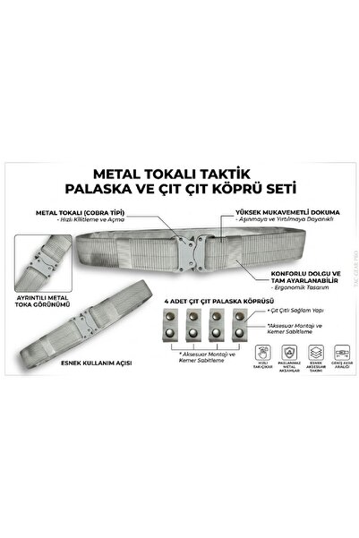 a+ aksoy tactical Trafik Polisi Dragon Palaska Çelik Tokalı Kobra Beyaz