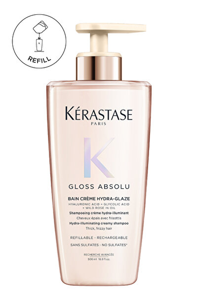 Kerastase Gloss Absolu Shine-Enhancing Shampoo for Hair Prone to Frizz 500 ml