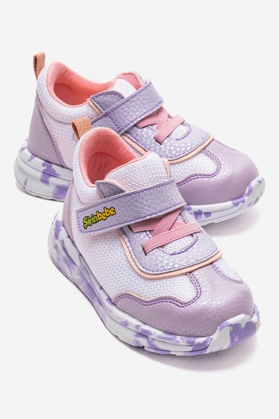 Şirin Bebe Unisex Çocuk Lila Günlük Spor Ayakkabı