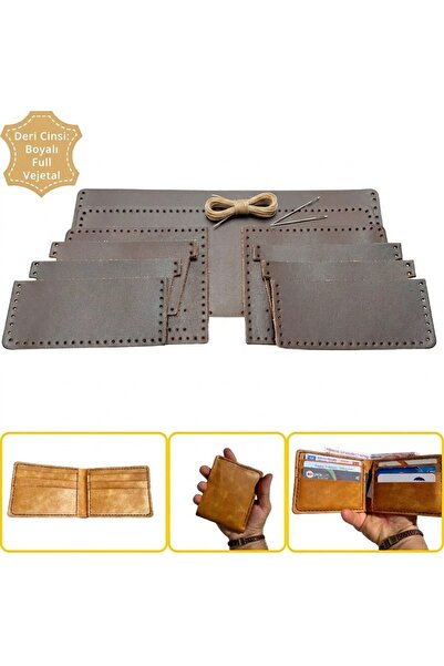 ipekbazaar DIY Meriç komplet za izradu muškog kožnog novčanika, ručno izrađen...