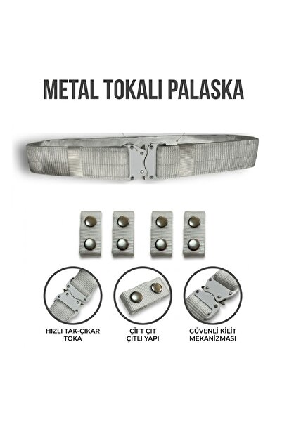 a+ aksoy tactical Trafik Polisi Dragon Palaska Çelik Tokalı Kobra Beyaz