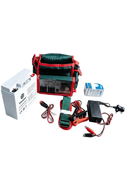 Generic TOBYS BTY-30 Battery Charger Portable Power Station with AC Outlet USB and Type C Outputs for Charging Phones Tablets Laptops Lighting Equipment and Small Appliances
