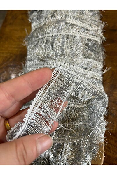 Gönülden Tasarım 2 cm Silver Color Tassel Ribbon Sewing Garment Accessory (1 ...