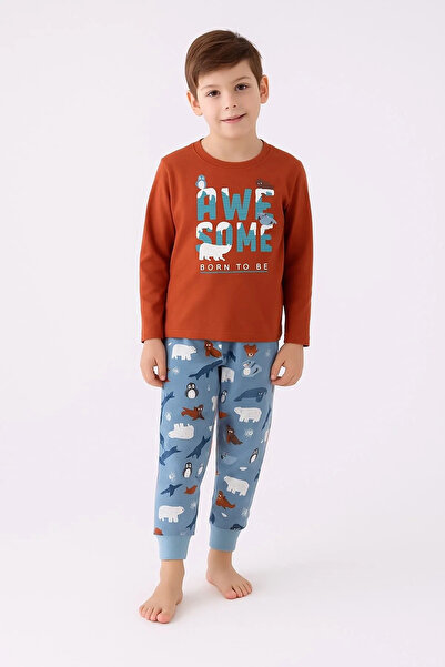 HAUSEkids 2-8 Years Old Awe Some Boy's Suit-Tile