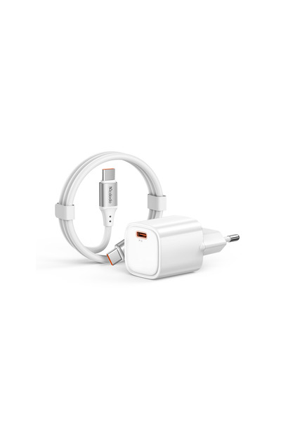 Mcdodo CH-4048 20W GaN PD Şarj Adaptörü ve Type-C Kablo