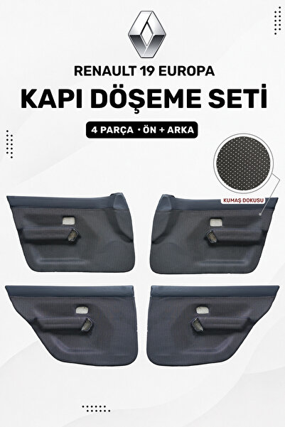 Şahinler Otomotiv RENAULT 19 EUROPA KAPI DÖŞEMESİ ( Fiber) - 1995/2001