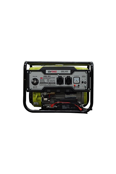 GenPower GBG 40 E Model 4 kVA Benzinli İpli Marşlı Monofaze Portatif Jeneratör