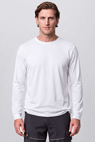 RELAXIA Combed Men's Long Sleeve Tshirt