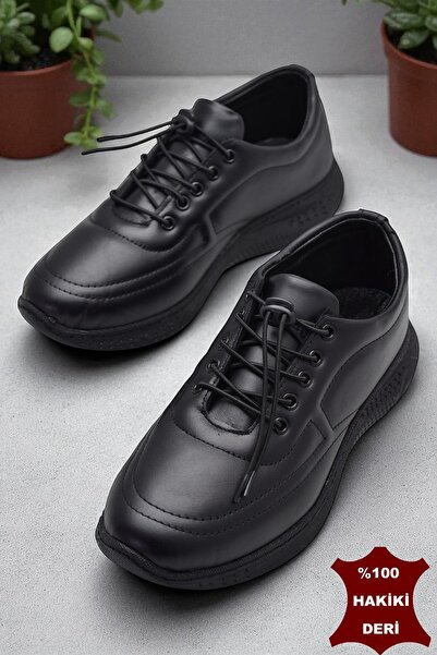 ISPARTALILAR 701 Full Orthopedic Sole Genuine Leather Men's Shoes Women's Sho...