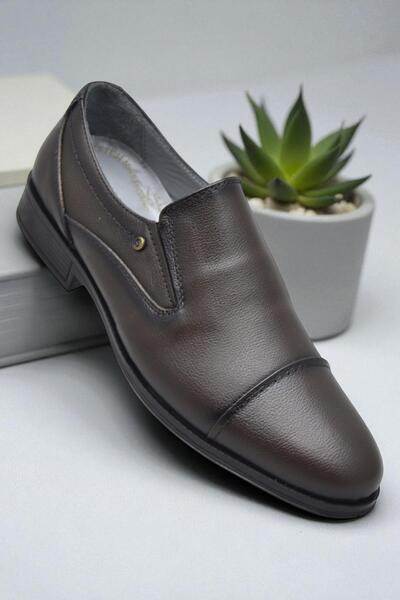 ISPARTALILAR 3572 Full Orthopedic Sole Genuine Leather Men's Shoes Air Suspen...