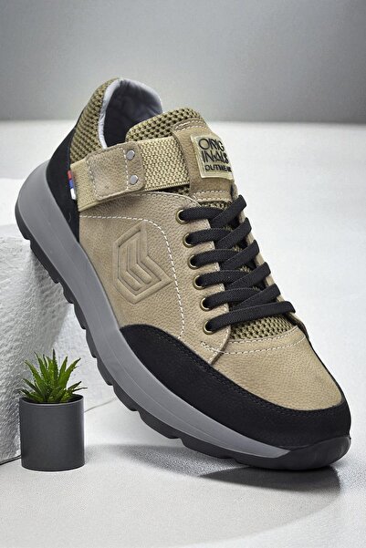 ISPARTALILAR 2055 Orthopedic Sole Genuine Leather Men's Shoes Seasonal Winter...