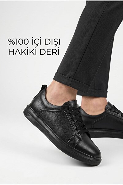 ISPARTALILAR 272 Full Orthopedic Sole Genuine Leather Daily Men's Shoes Casua...