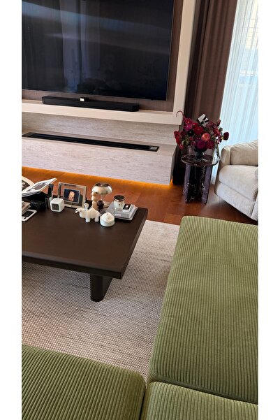 APEX HALI Modern Bukle Makine Halısı Leke Tutmaz Robot Süpürgeye Uygun Salon ...