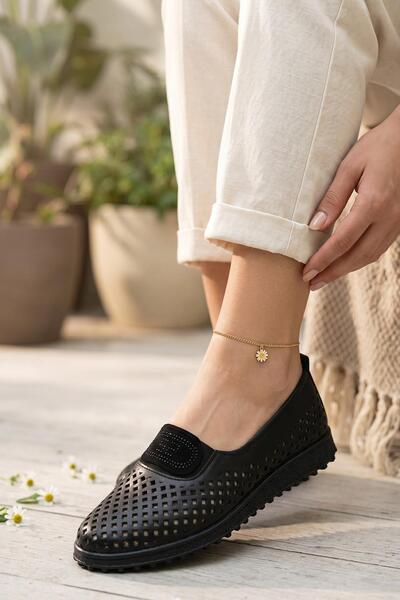 ISPARTALILAR 02812 Elastic Comfortable Orthopedic Sole Daily Women's Shoes Ba...