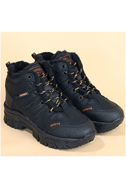 ISPARTALILAR 23 Outdoor Çocuk Bot Ayakkabı İçi Kürklü (26-35)