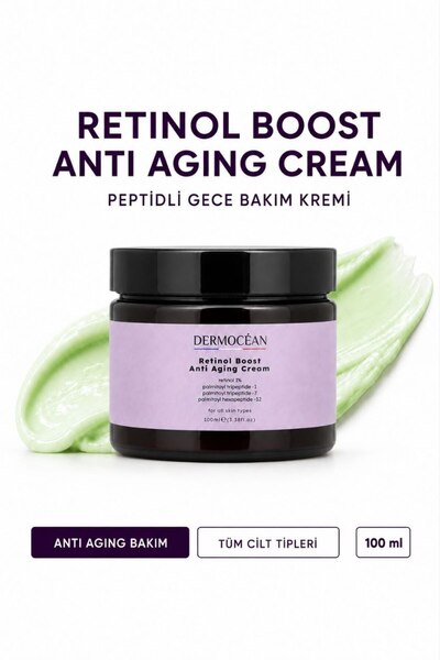 Retinol Boost Peptitli Yaşlanma Karşıtı Sıkılaştırıcı Yüz Kremi 100 ml