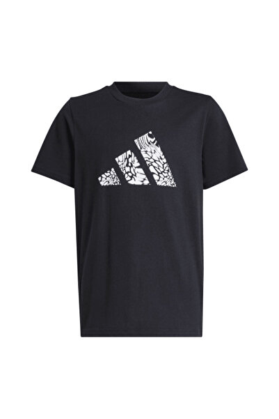adidas Μαύρο αθλητικό μπλουζάκι για παιδιά