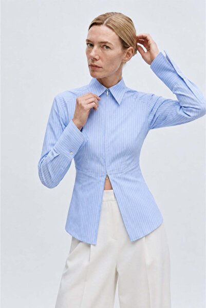 VATKALI Zippered Waist-Fitted Shirt - Premium Edition