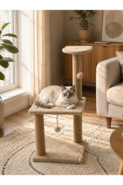 Nursoft Mega Size Step Cat Scratching Board Beige