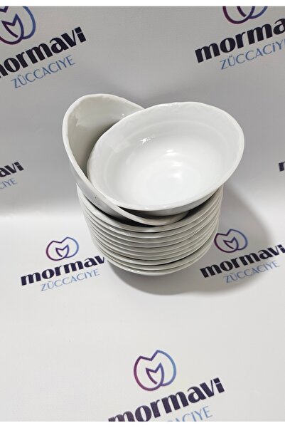 Porland PORSELEN ANADOLU BEYAZI 12 ADET 13 CM (KÜÇÜK) ÇORBA KASE