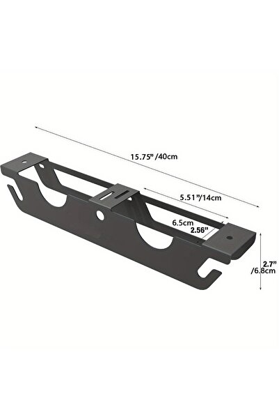 Choice Black Angle Grinder Holder 2 Bay Angle Grinder Rack/Stand Storage Rack...