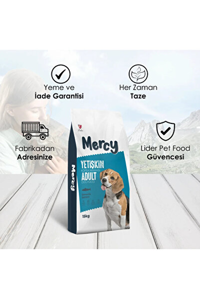 Mercy Somonlu Yetişkin Köpek Maması 15 Kg
