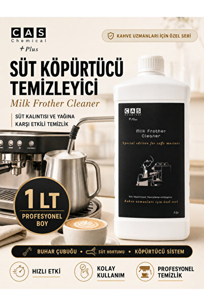 CAS Profesyoneller Için Süt Köpürtücü Temizleme Solüsyonu - 1 Lt Delonghi / P...