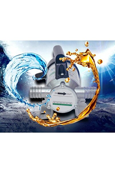 SCHUTZENGER German 600 W Elektrikli Kendinden Emişli Taşınabilir Yakıt Sıvı Süt Yağ Aktarma Mazot Pompası 220v