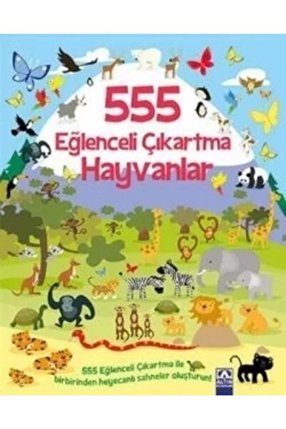 Timaş Yayınları 555 Eğlenceli Çıkartma Hayvanlar