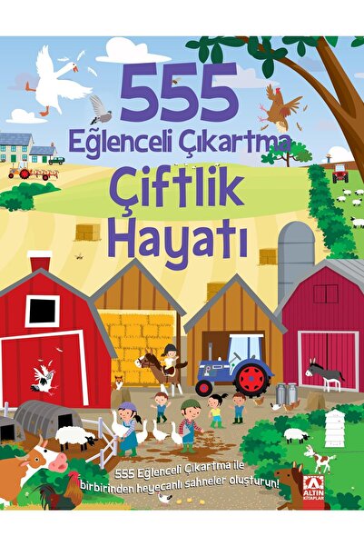 Altın Kitaplar 555 Eğlenceli Çıkartma - Çiftlik Hayatı