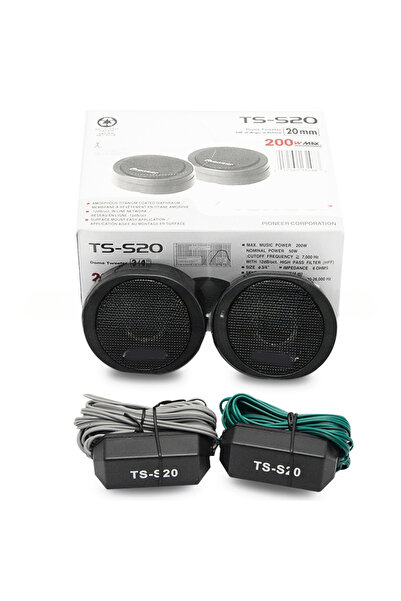 Choice 1 SET Car Audio Pioneer Tweeter TS-S20 Car Automobile Dome Tweeters Tw...