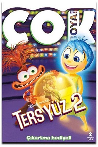 Doğan Çocuk Ters Yüz 2 - Çok Boya! Çıkartmalı Dev Boyama Kitabı