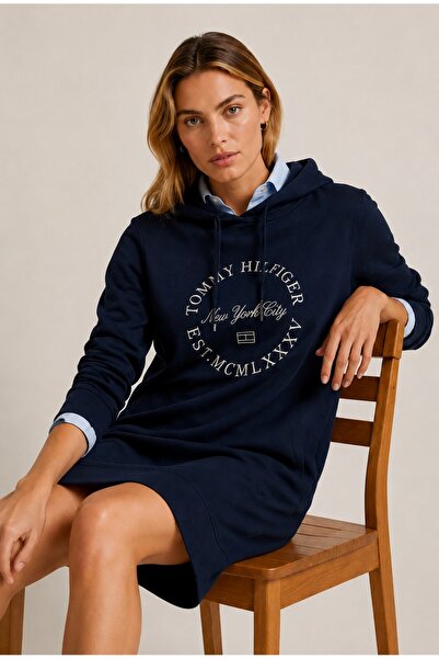 Tommy Hilfiger Reg Metllc Roundll Dress