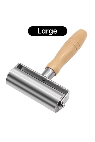 Choice3 100mm 1PC Leather Glue Laminating Roller Leather Press Edge Roller Pl...