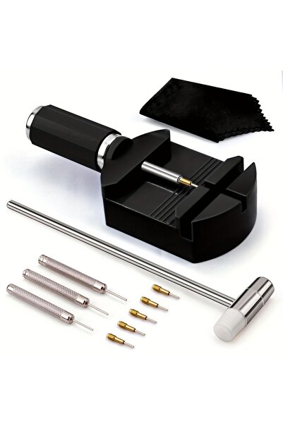 Choice 11pcs Watch Link Removal Tool Kit, Watch Band Tool Strap Chain Pin Rem...