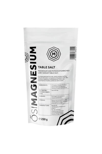 OsiMagnesium Sare de Masa cu Continut Redus de Sodiu Imbogatita cu Magneziu 250g