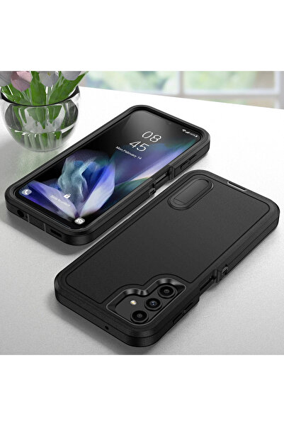 Choice Galaxy S22 Ultra Black Anti-Shock Protective Phone Case for S23 FE S24...