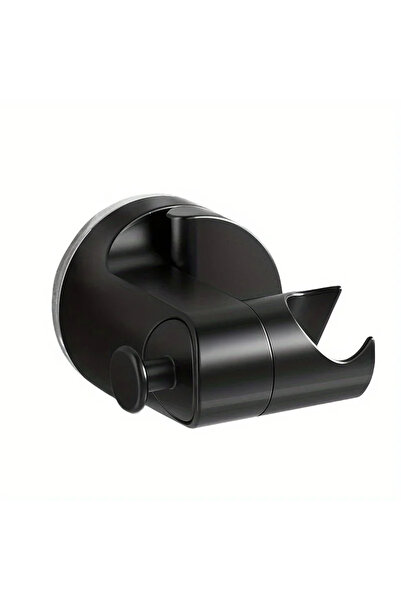 Choice1 Black 1PC Adjustable Shower Head Holder Universal Without Drilling Sh...