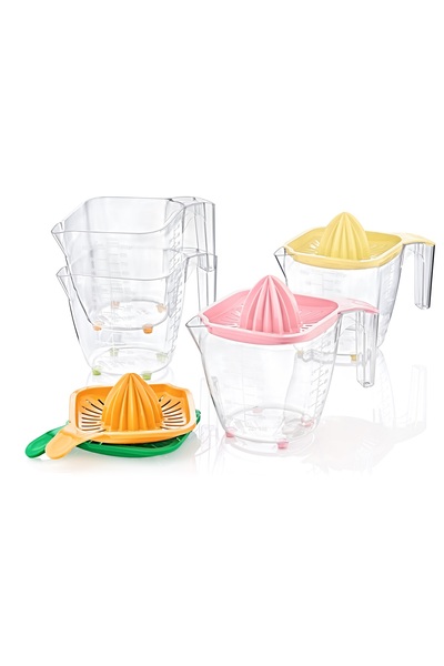 Ölçü Hazneli Pratik Manuel Narenciye Sıkacağı – 1000 ml