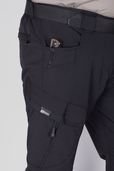 Nikbin Tactical Pants - Flexible, Lightweight, Lycra Cargo Pocket (Summer - B...