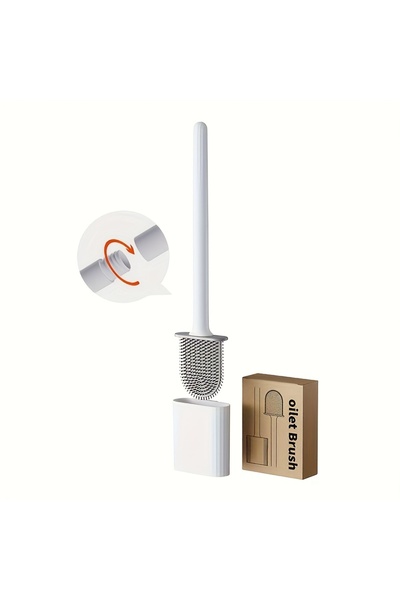 Choice MULTI 1pc Household Toilet Brush, Wall-Mounted Bathroom Cleaning Brush...