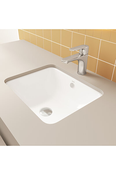 VitrA S20 547B003-0618 Tezgah Altı Lavabo, 38 cm