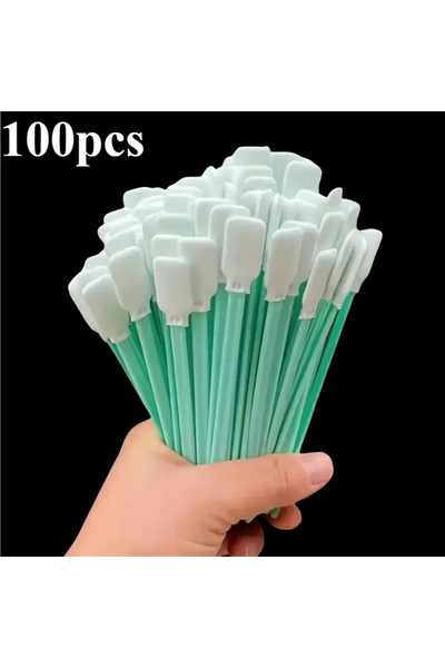 Choice1 100pcs Professional Cleaning Swab Sticks,Dust-Free Cleaning Sponge Ti...