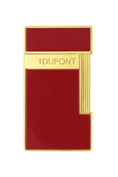 S.T. Dupont Lacquered Slimmy Kırmızı Puro Çakmağı 28030 - TR8437
