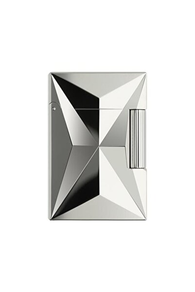 S.T. Dupont Ligne 2 Chrome Fire X Luxury Gümüş Puro Çakmağı 18610 - TR6911