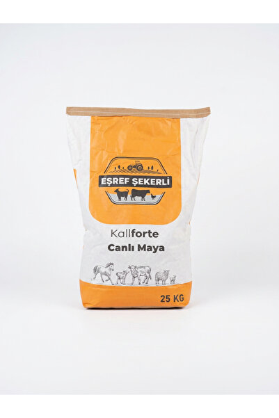 EŞREF ŞEKERLİ Kolay Ve Sorunsuz Sindirim Için Canlı Maya 25 Kg