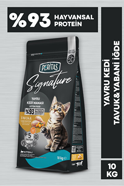 PERİTAS Signature Tavuklu Yavru Kedi Maması 10 KG