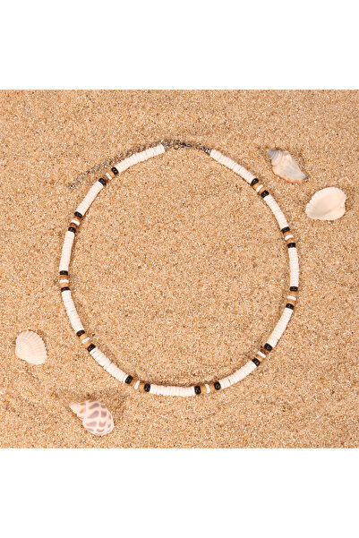 Choice S-901-A 1PC Fashion Summer Beach Bohemia Natural White Shell Beads Nec...