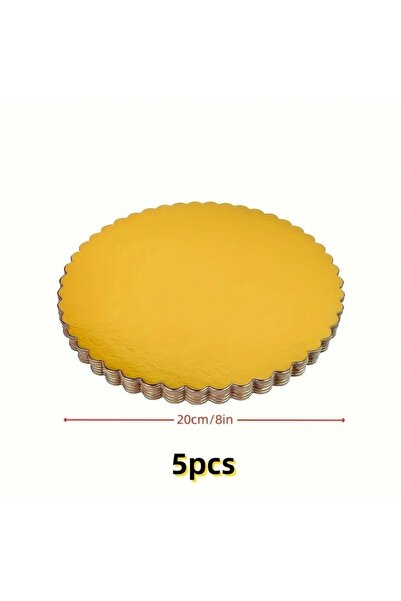 Choice Round 8inch 5pack Round Cake Board 8/10inch Gold Cake Cardboard Cake C...