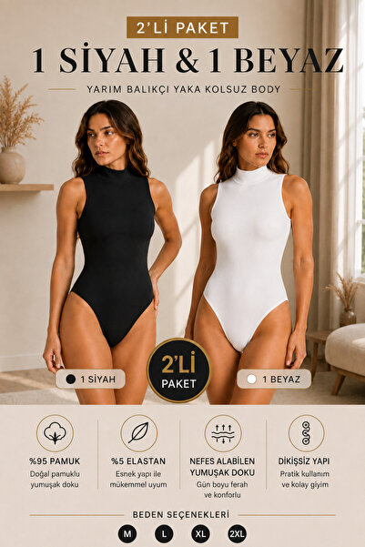 QKK Body din bumbac și lycra pentru femei, din bumbac pieptănat, fără mâneci,...